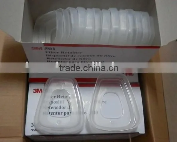 3M 501 retainer / 3m filter cover used to hold 3M Particulate Filters 5N11 for 3M half mask and full face mask