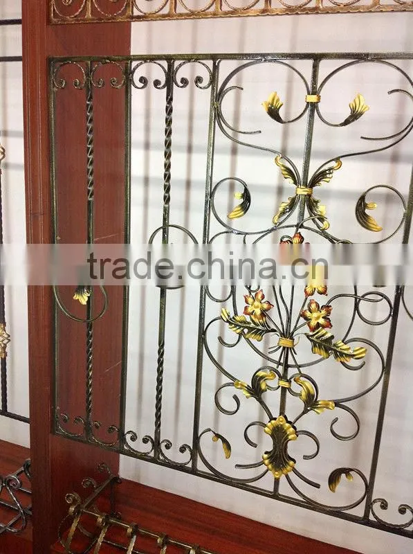 Top-selling modern steel security window fence