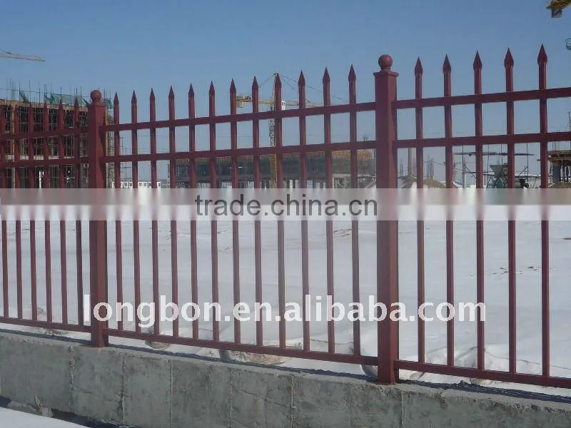 2012 Top-selling handmade classical corrugated steel fence