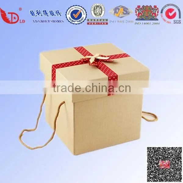 Lovely paper box gift box packaging box,gift boxes with handles