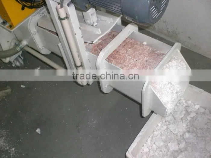 High grade size reducer eps foam polystyrene compactor