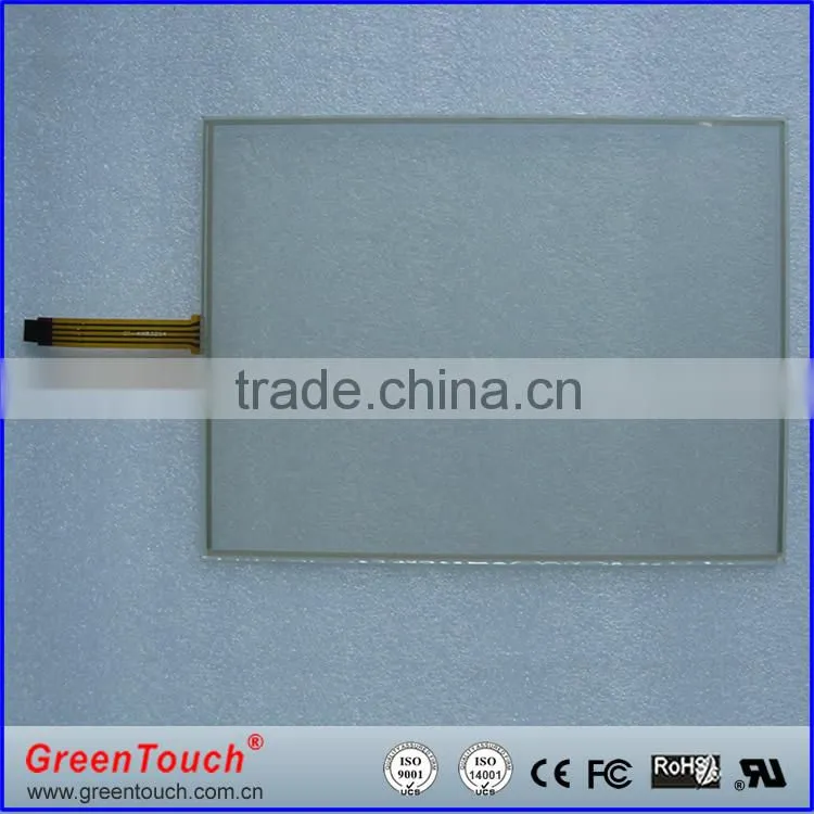 lowest price for 4/5wire15.6"resistive touch panel ,glass touch screen monitor