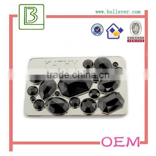 metal logo tag for Jewelry bags shoes