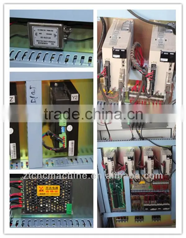 lotus plates 2.2 3.5 4.5 5.5 7.5KW Air cooling spindle cnc cuttting and engraving machine