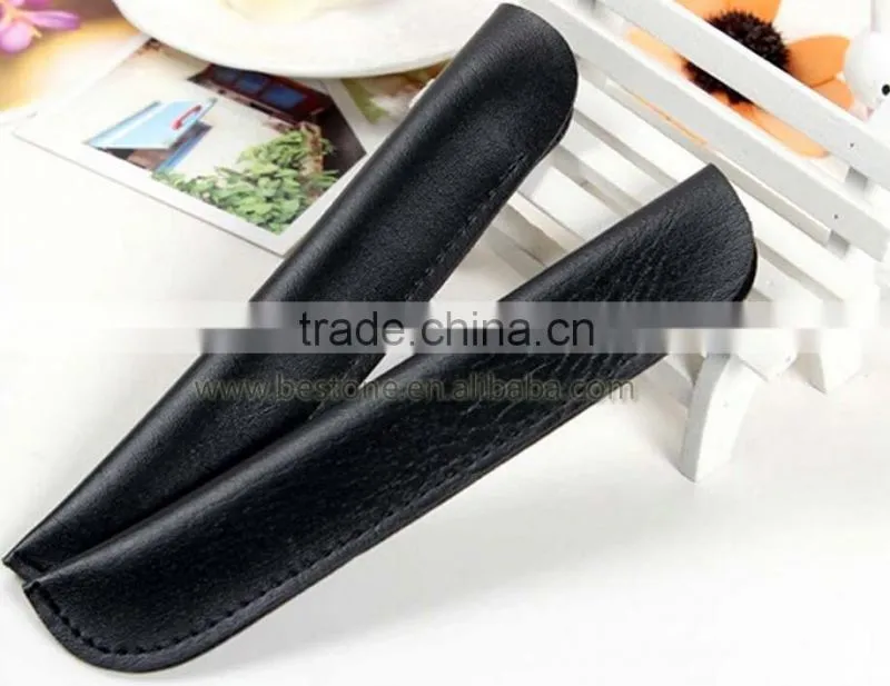 Personalized Leather Pen Pouch Sleeve Bag