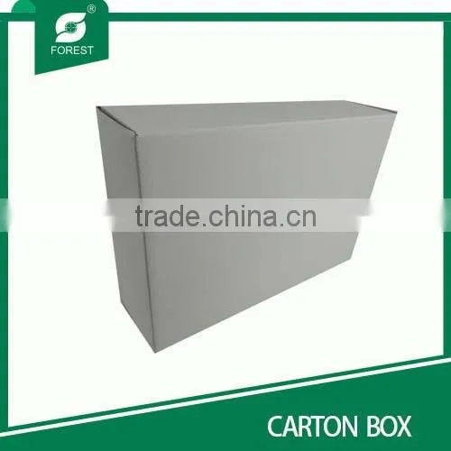 Paperboard corrugated box white carton box with lid and base