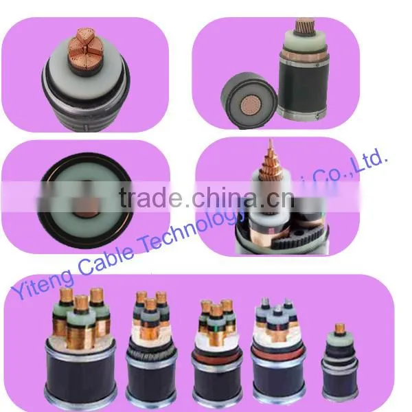 8.7|15kV Aluminium Copper conductor XLPE Insulation PVC Sheath Steel Tape Armoured Power Cable Medium Voltage Cable