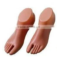 plastic torso feet mannequin for sole of the feet