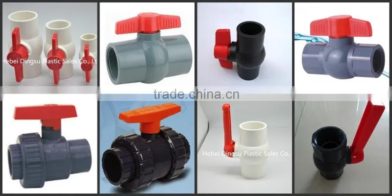Manufacturer/Water System Use Thread (Socket)PVC Ball Valve