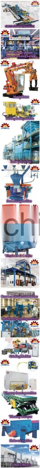 High precision clay silicon sand production line for foundry equipment