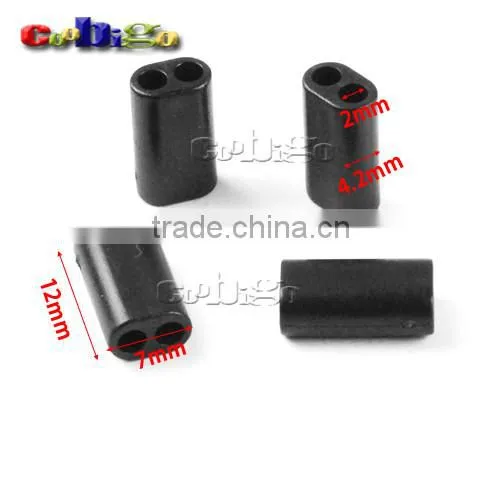 2mm Hole Buckle Cord Ends For Phone Strap Lanyard Worker Tag Vertical ID Card Badge Holder Lanyard Accessories #FLS139