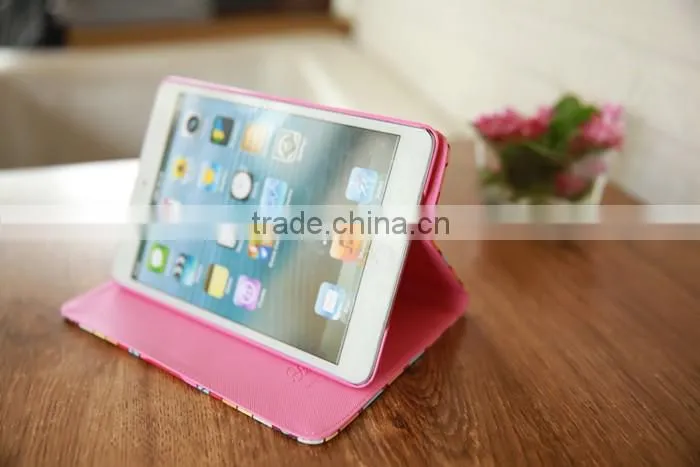 Customized Animal Pattern Leather Tablet Case Flip Cover For Lenovo A7-30 A3300