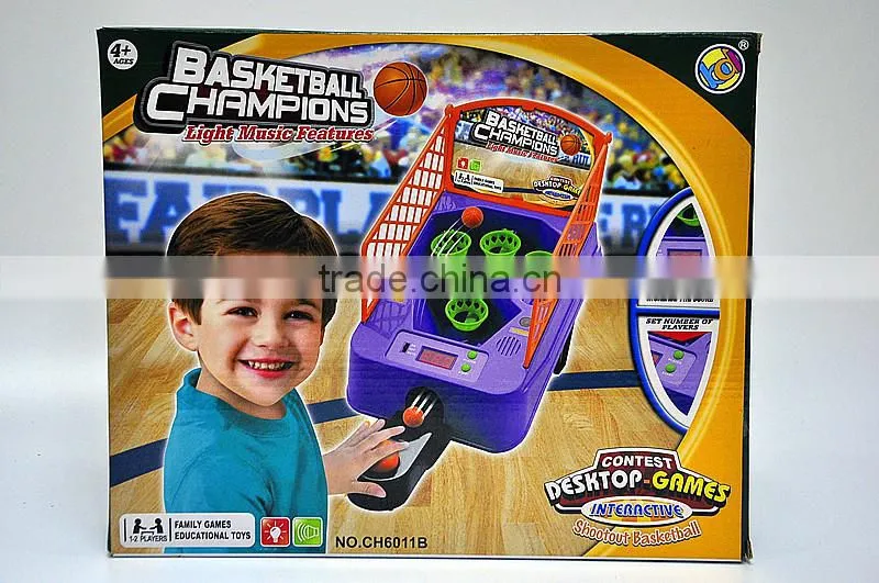 Desktop Mini Electronic Basketball Hoop Game