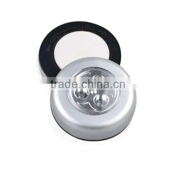 multifunction 3 led push light bedroom touch lamp TP-733TL-3
