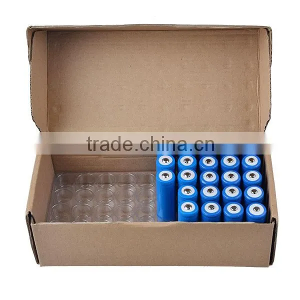 Cheap prcie rechargeable li-ion battery 3.7v 2000mah 18650 cylindrical battery for LED flashlight