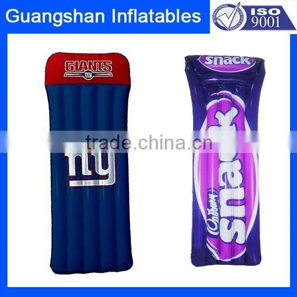 Custom Inflatable single swimming pool air mattress