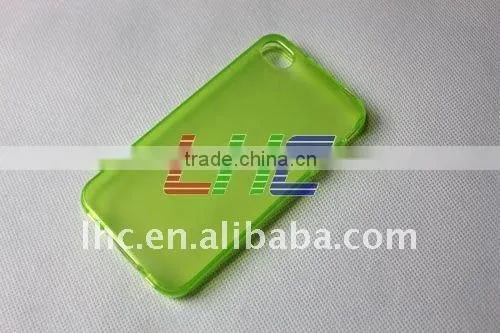Merry Christmas !! High quality of Various Colors TPU Case for Iphone 4 cover case