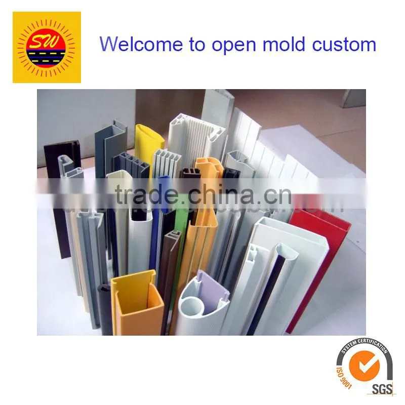 Customized colorful pvc pipe hydroponics plastic tube