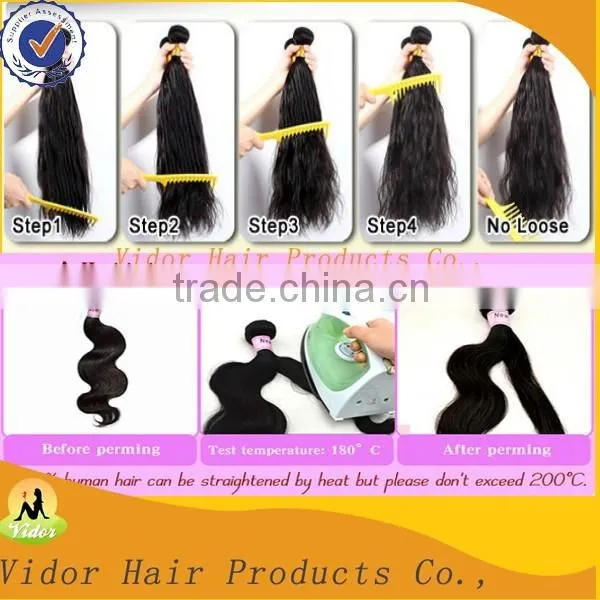 No tangle, No shedding, New arrival wholesale best AAAAA Grade Peruvian hair weaving