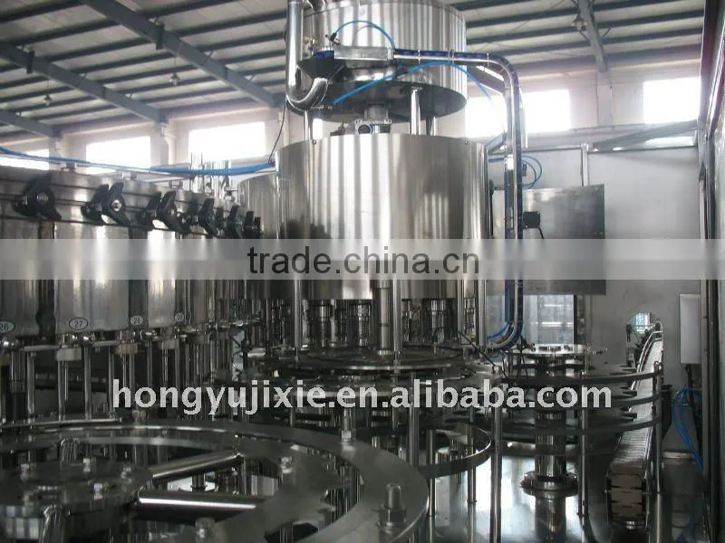 Carbonated beverage production line
