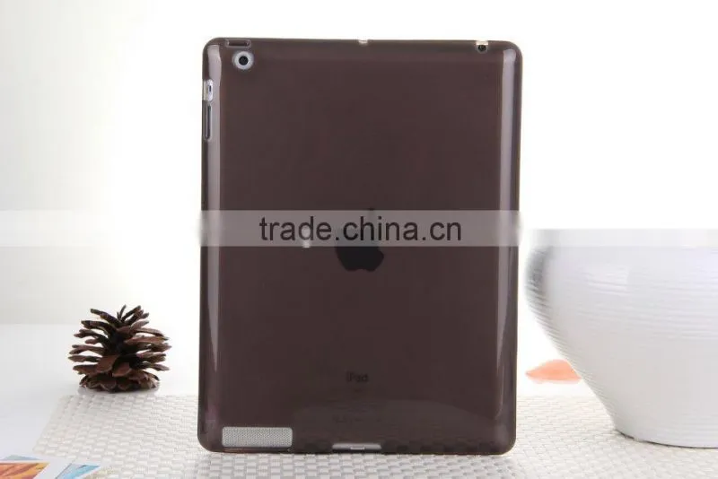 Ultraslim Flexible Pure Color TPU Case for iPad 2,3,4,5
