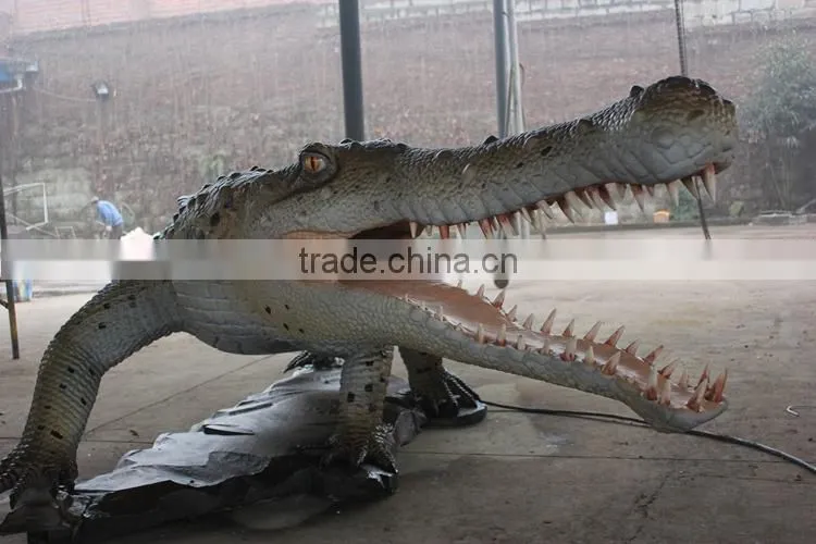 Amusement park animatronic life size foam animals
