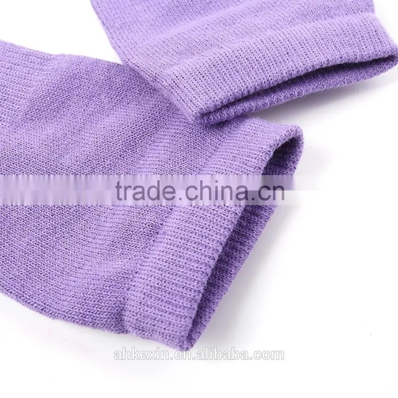 Wholesale open toe indoor yoga grip non slip ankle socks