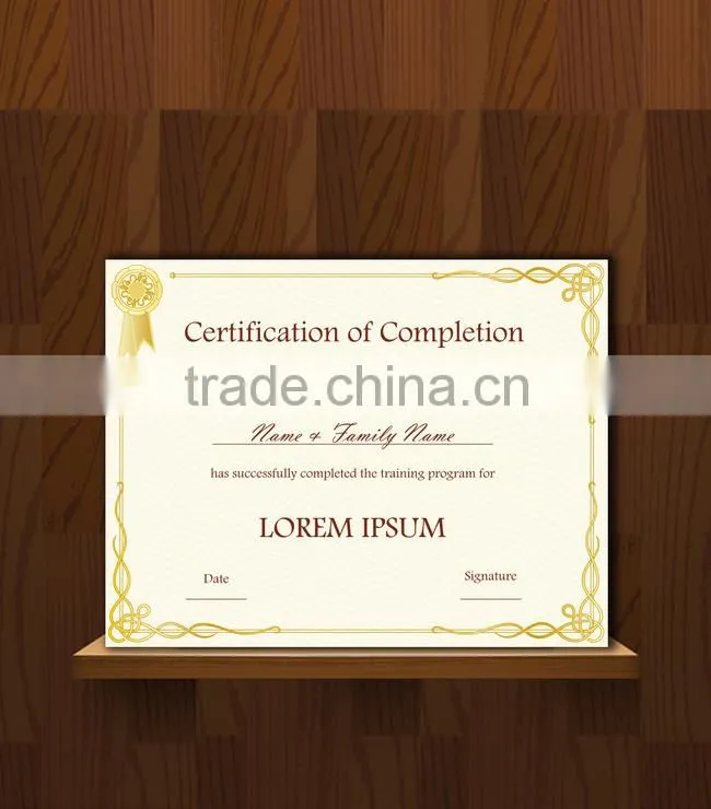 certificate diploma printing service
