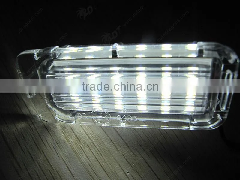 Canbus error free license plate lamp super white for Ford