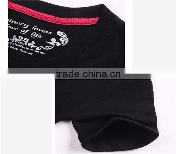 Wholesale Factoy Custom Shiny t shirt men