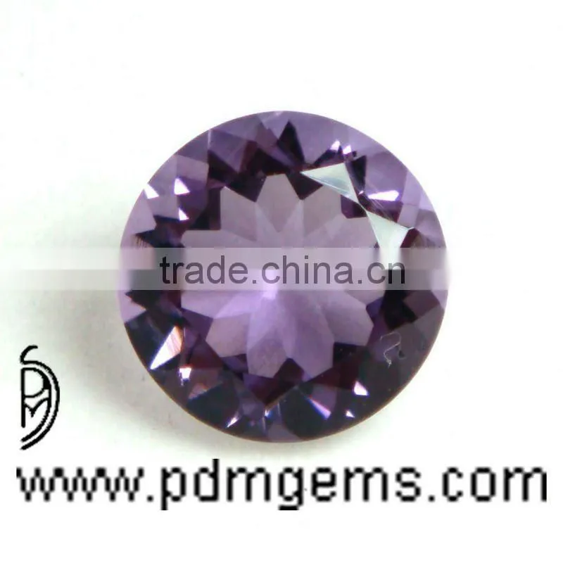 Amethyst Semi Precious Gemstone Round Cut Gemstone For Jewelry From Manufacturer/Wholesaler