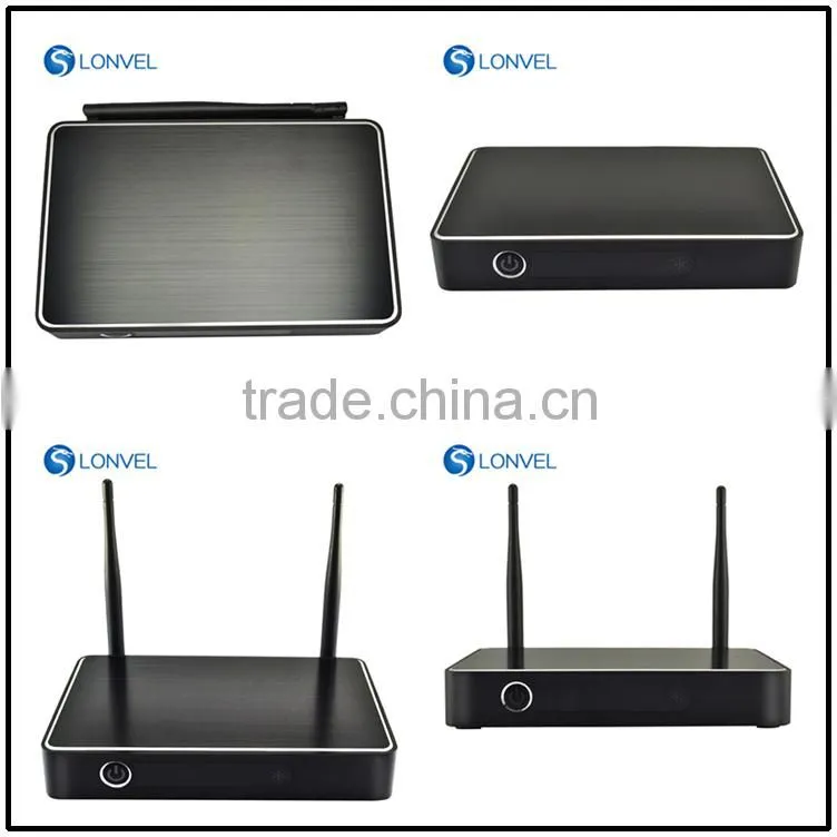 2016! QuadCore Aluminum case Amlogic S905 TV box Bluetooth 4.0 Box