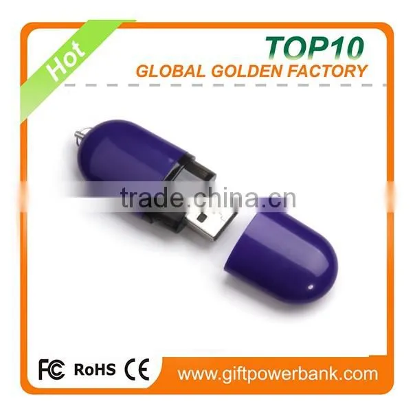 Traditional plastic usb flash drive from china factory