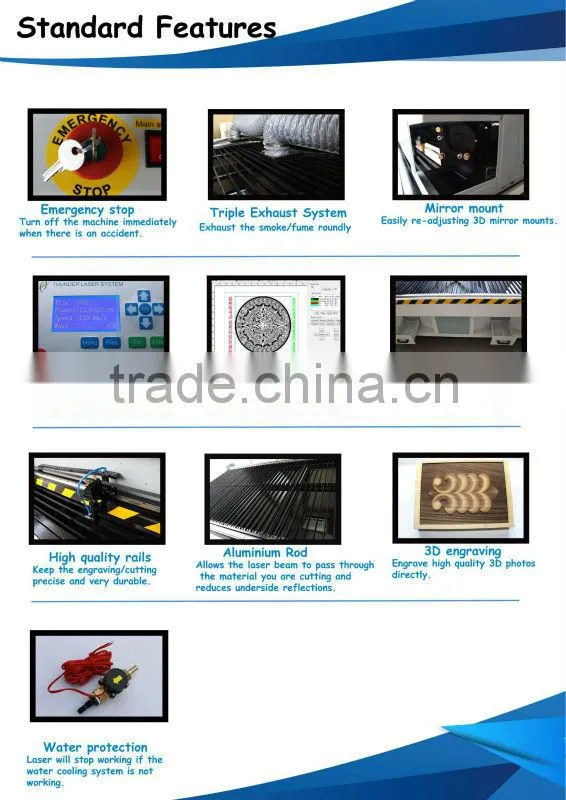 Hot Sale large laser cutting machine Titan 250 From Thunderlaser