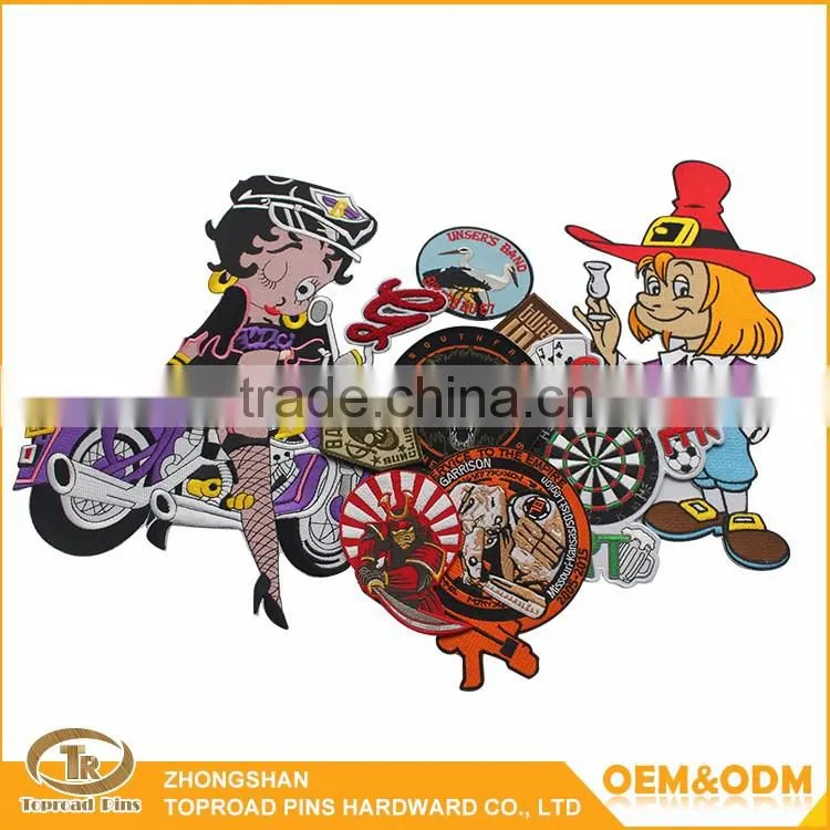 Custom india embroidery flag patch college embroidered patches india embroidery patch