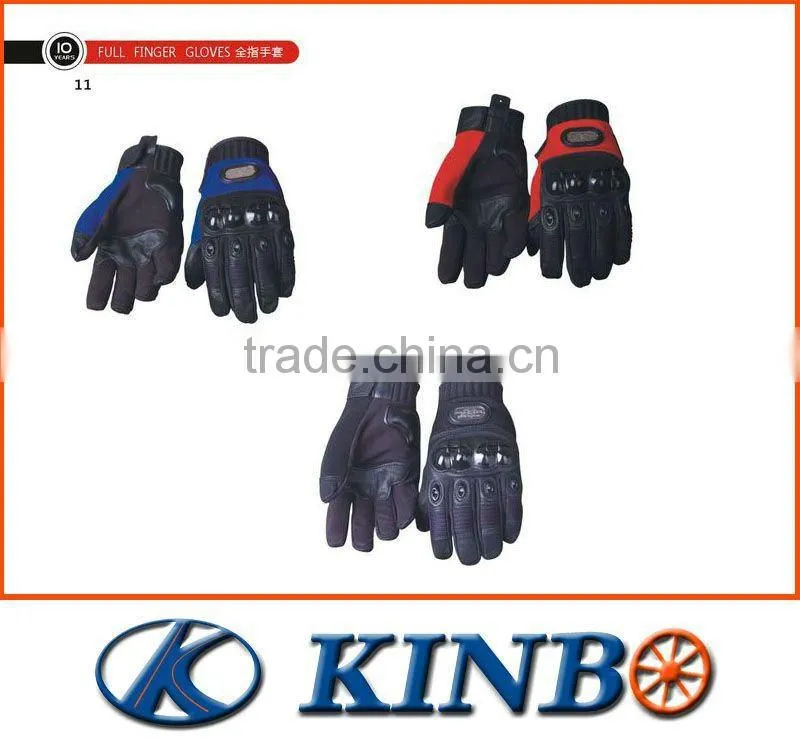 Motorcycle full finger gloves