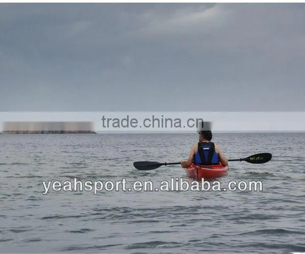New design unsinkable fiberglass kayak paddle