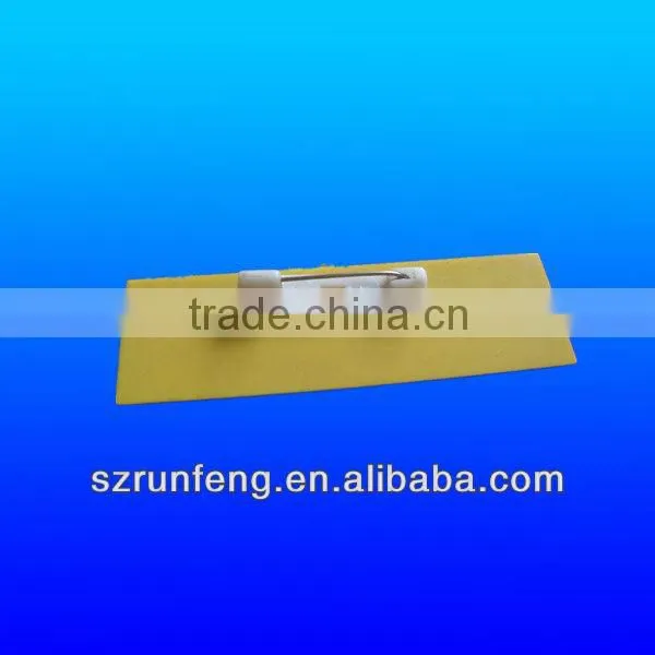 Plastic name tag/badge/nameplate