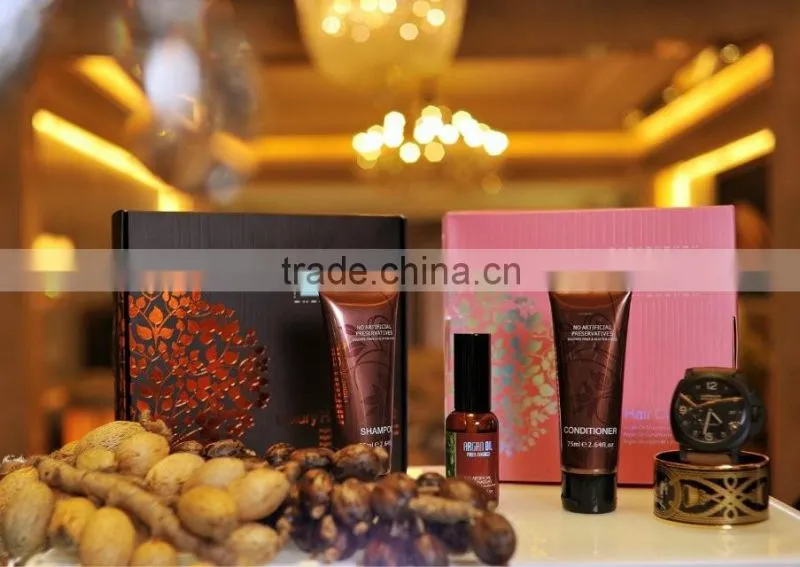 2016 Newest Christmas Gift Set Sulfate Free Argan Oil Shampoo Conditioner Hair Masque Set
