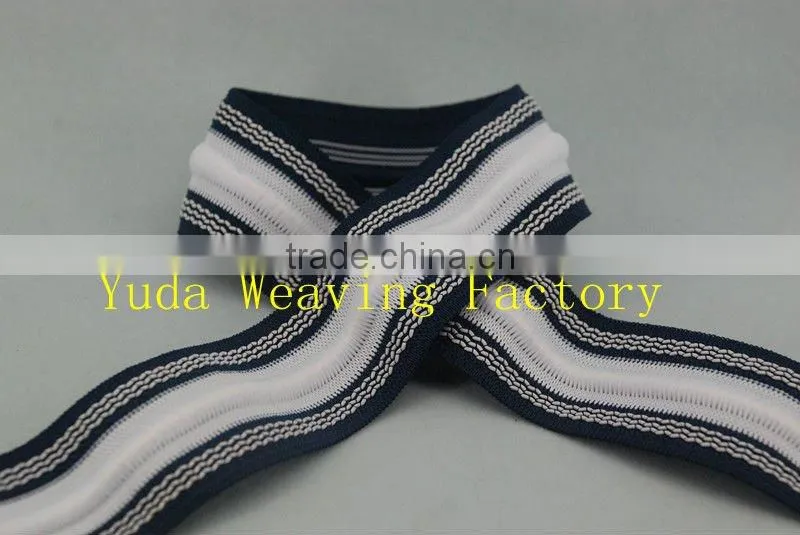 knitted elastic with a cord in the center