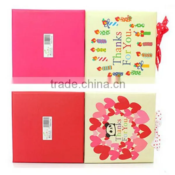 Lovely Cartoon With Bow 3pcs Set Gift Box