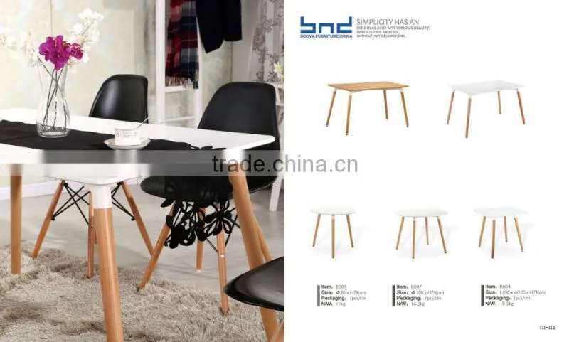 wholesale modern dining table new design made in China