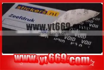 Anti-Tampering Seals/Hologram Security Label/Laser Holographic Sticker