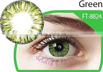 New arrival made in korea Lucille angel eyes 17mm big diameter contact lens