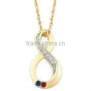 925 Sterling Silver Infinity Necklace Infinity Pendant Infinity Necklace Jewelry