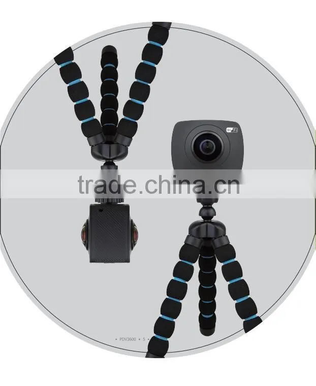 Factory OEM unique dual lens 360 degree Full-Viewing sport dv camera