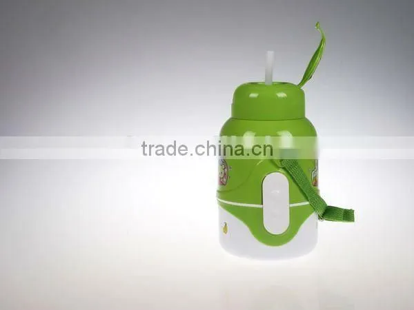 A115 promotional gift 700-1000ml plastic water bottle with straw shantou shuanghuan viassin plastic bottle for kid