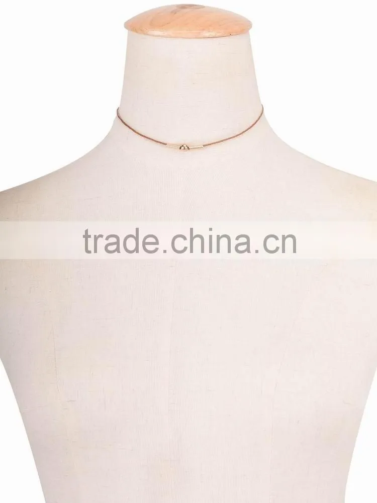 Hot new torques Bijoux Plain Velvet Ribbon pendant necklace Maxi statement Chokers Necklace for women jewelry