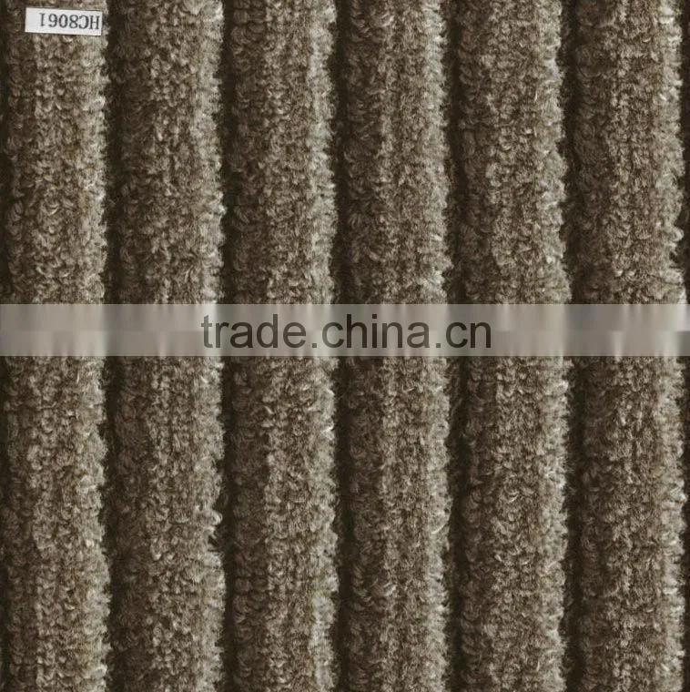 vinyl flooring: 2mm to 5mm plastic carpet tiles with 0.2mm to 0.7mm wear layer,water proofing and easy cleaning.