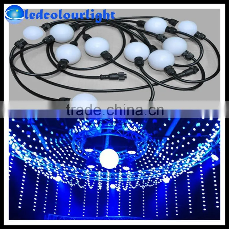 dmx led pixel ball 3D led pixel curtain led pixel strip for christmas